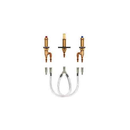Moen MPact 2H Roman Tub Valve 10"Center CrimpRing PexCold Exp Pex Conn 4794